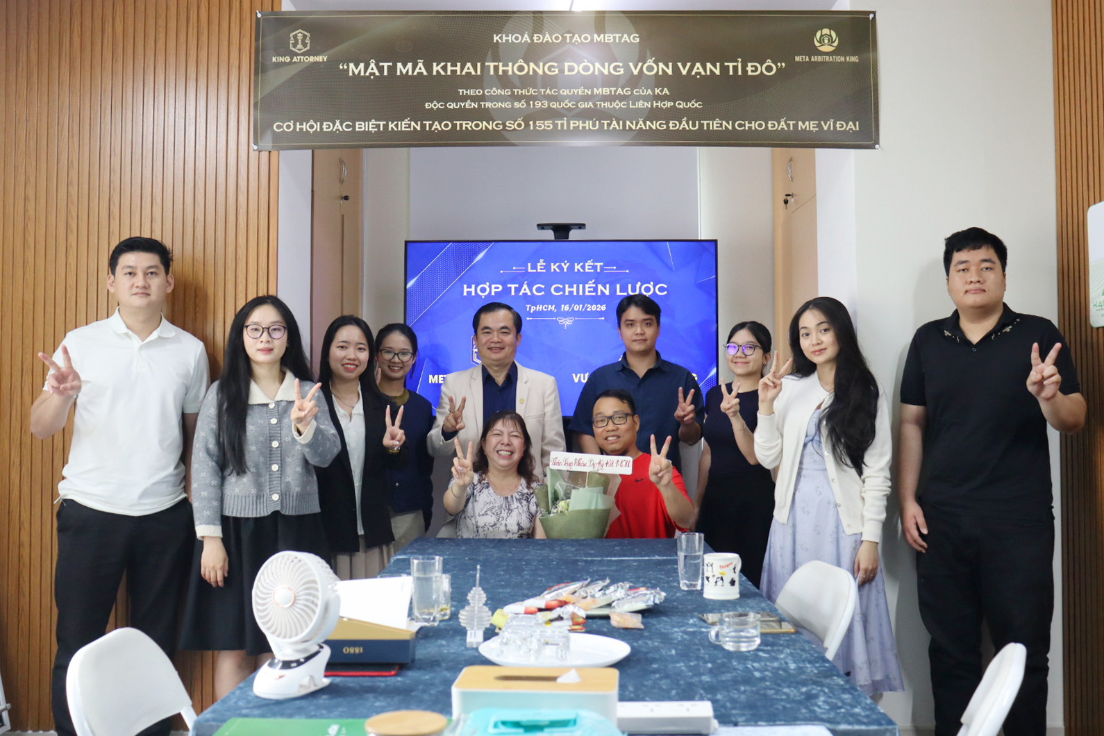 Meta King Attorney ký kết hợp tác chiến lược cùng Tân Phong Vĩnh: củng cố năng lực thương mại và ngoại giao quốc tế