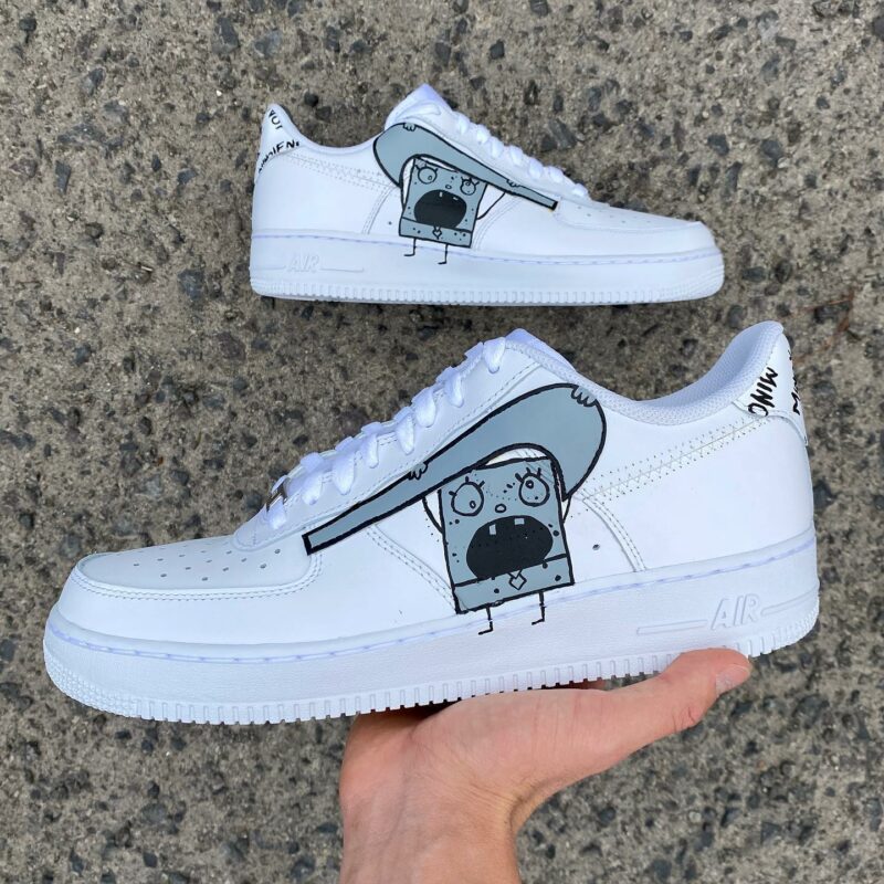 SpongeBob SquarePants Air Force 1 Custom