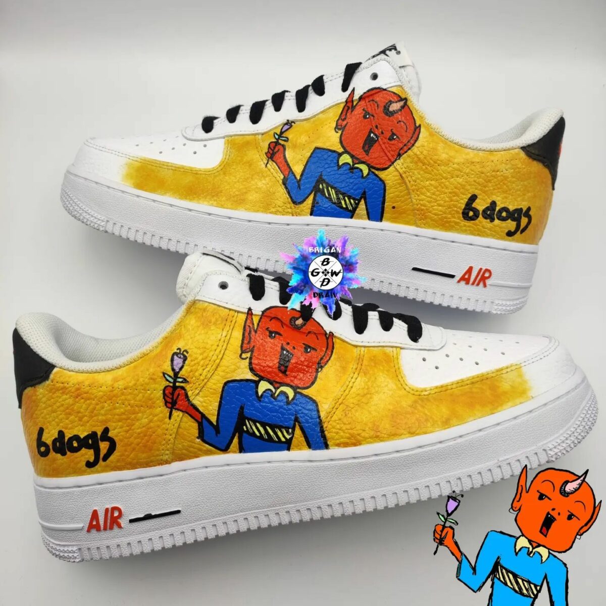 6 Dogs Air Force 1 Custom