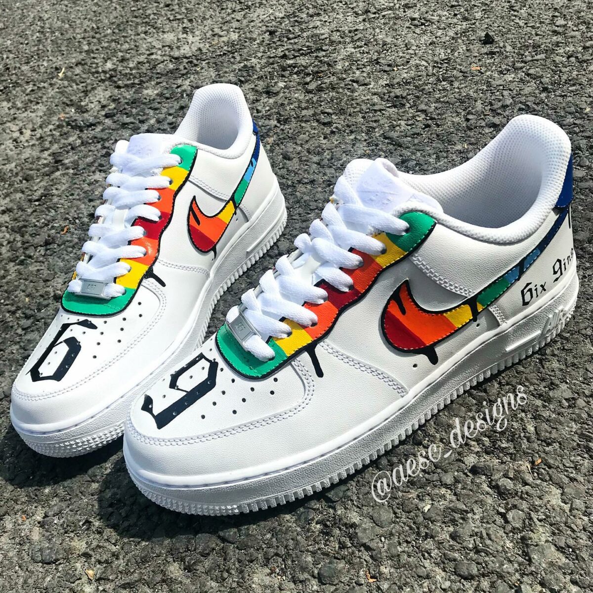 6ix 9ine Air Force 1 Custom