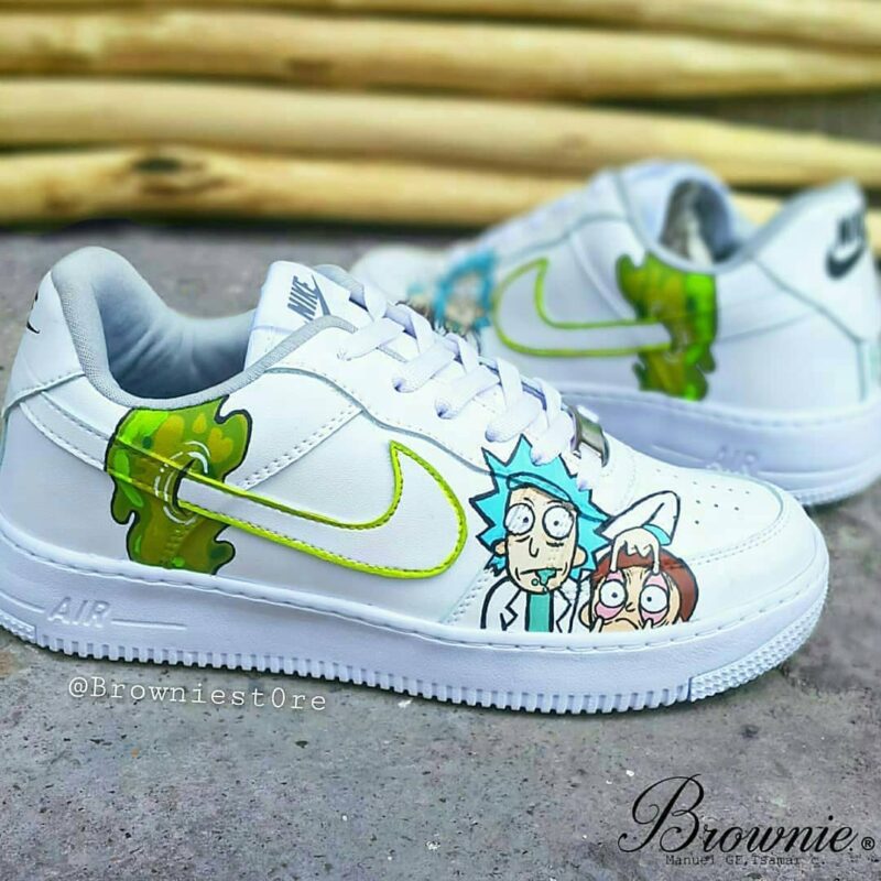 Rick and Morty Air Force 1 Custom