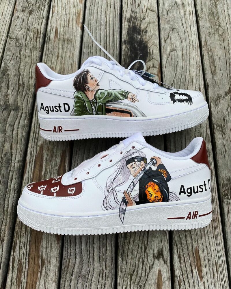 Agust D Air Force 1 Custom