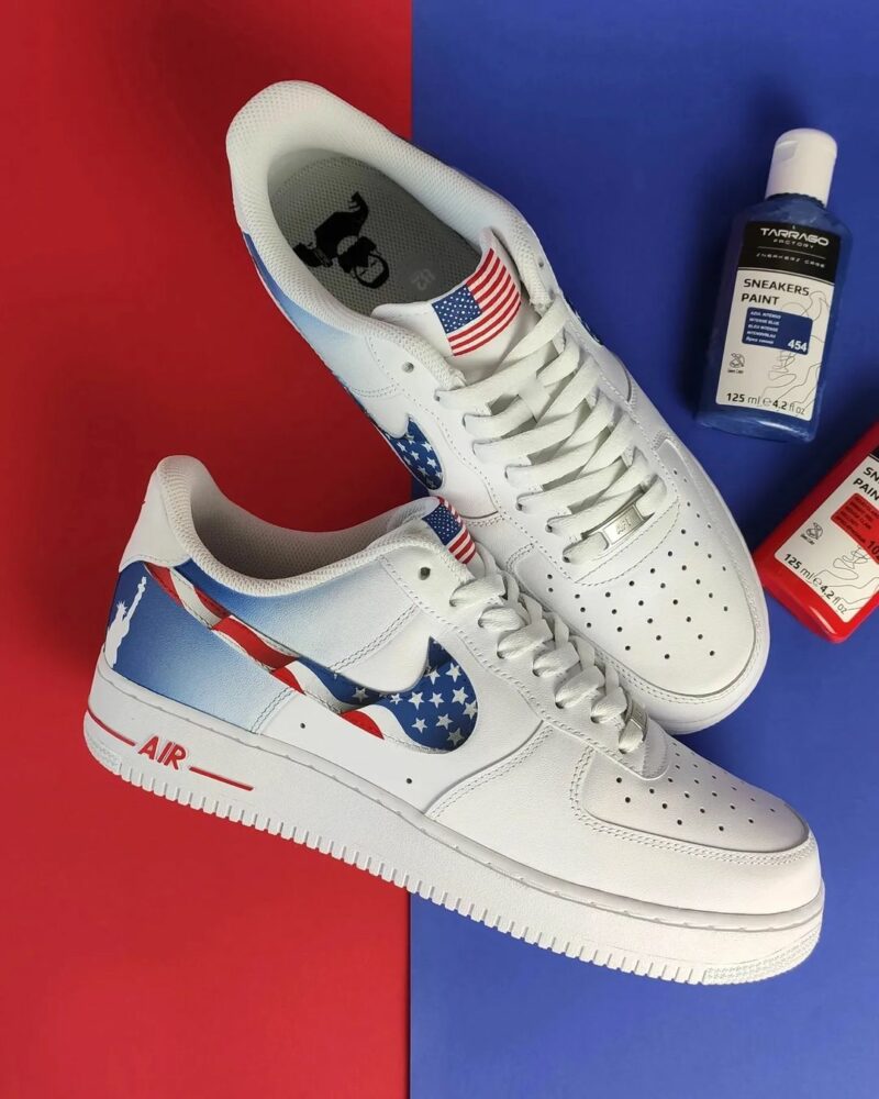 American Flag Air Force 1 Custom