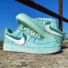 Aquamarine Air Force 1 Custom