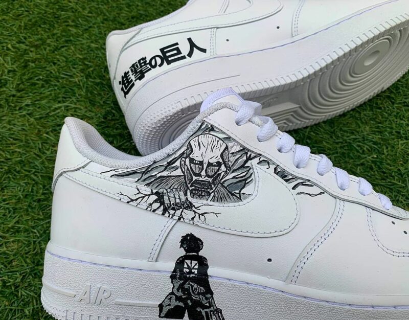 Attack On Titan Air Force 1 Custom