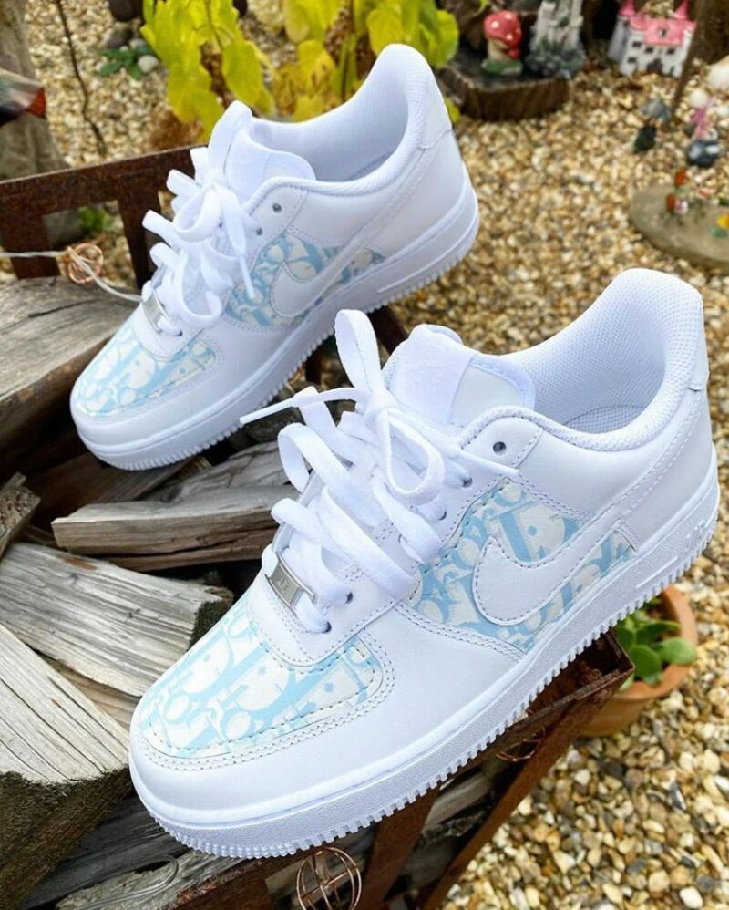 Baby Blue Air Force 1 Custom