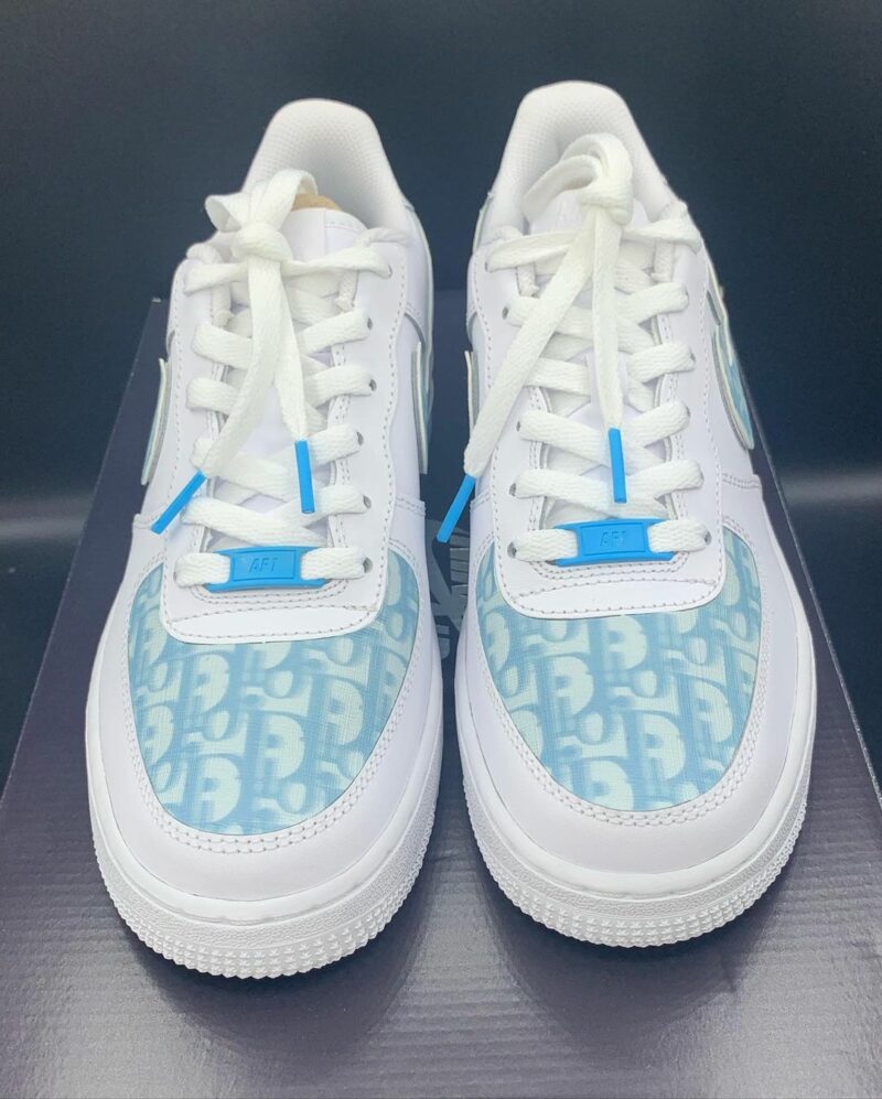 Baby Blue Dior Air Force 1 Custom