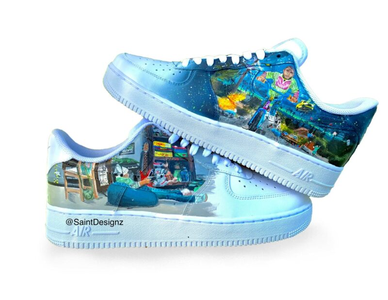 Bad Bunny Air Force 1 Custom