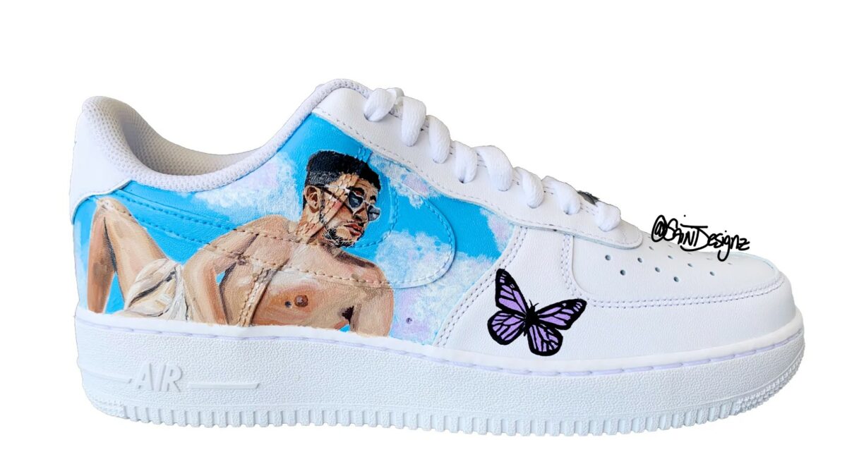 Bad Bunny Air Force 1 Custom