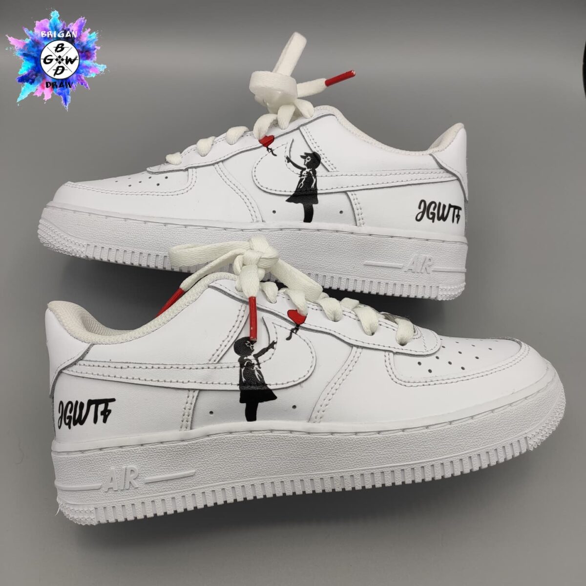 Banksy Air Force 1 Custom