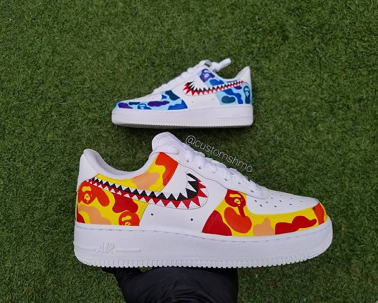 Bape Air Force 1 Custom