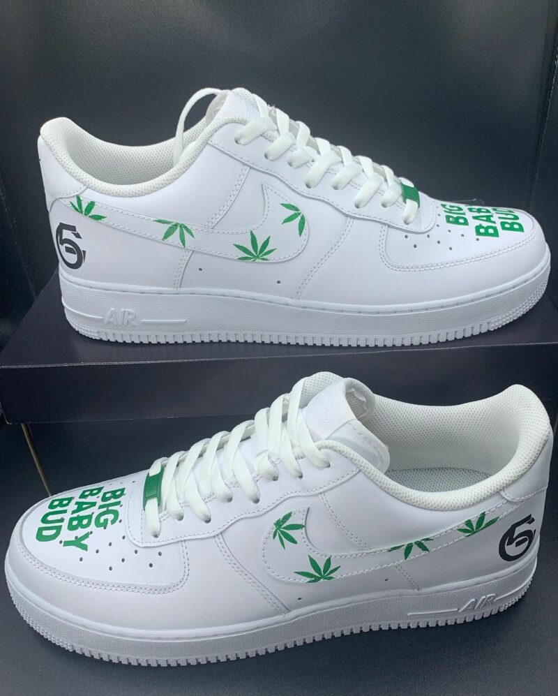 Big Baby Bud Air Force 1 Custom