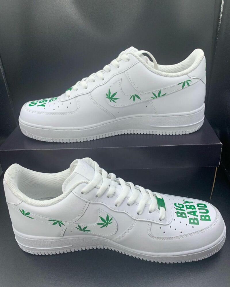 Big Baby Bud Air Force 1 Custom