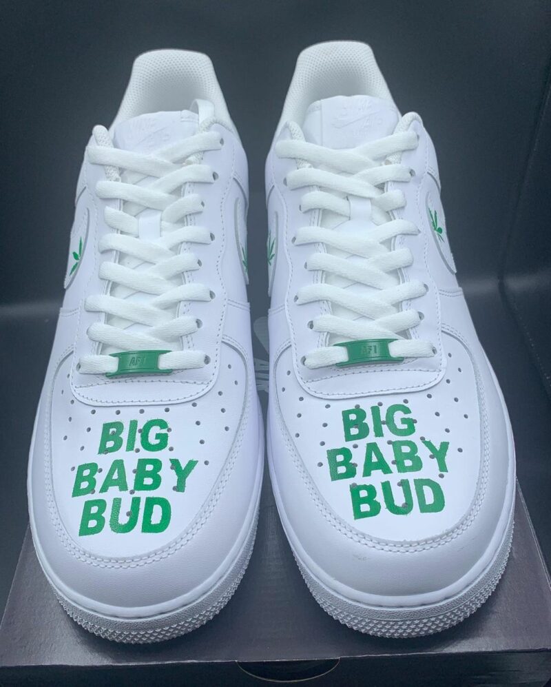 Big Baby Bud Air Force 1 Custom