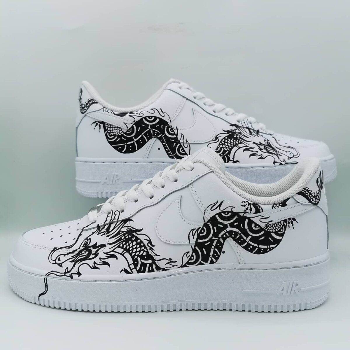 Black Dragon Air Force 1 Custom