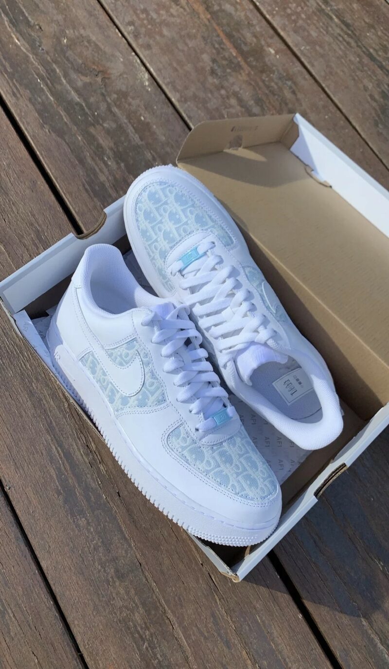 Blue Cloud Air Force 1 Custom