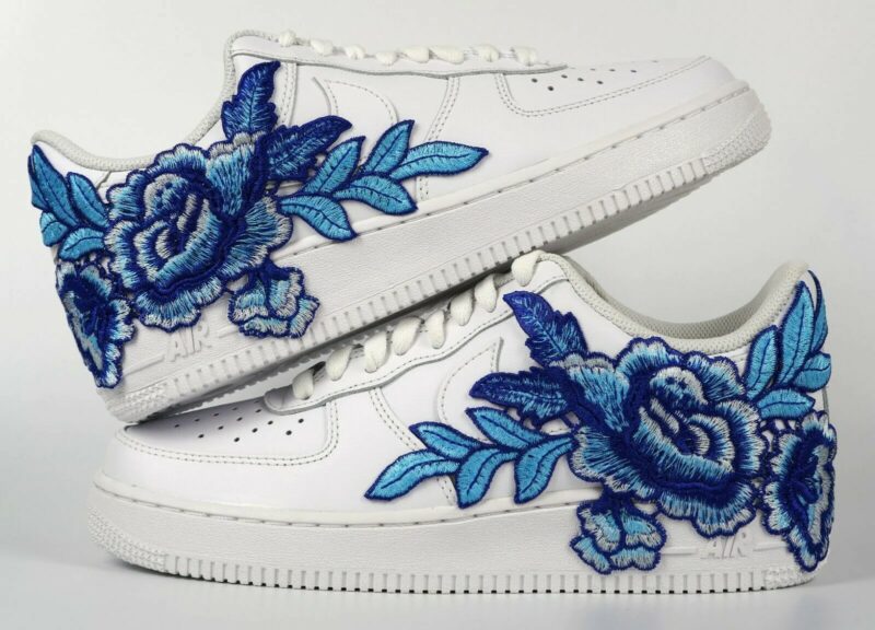 Blue Rose Air Force 1 Custom