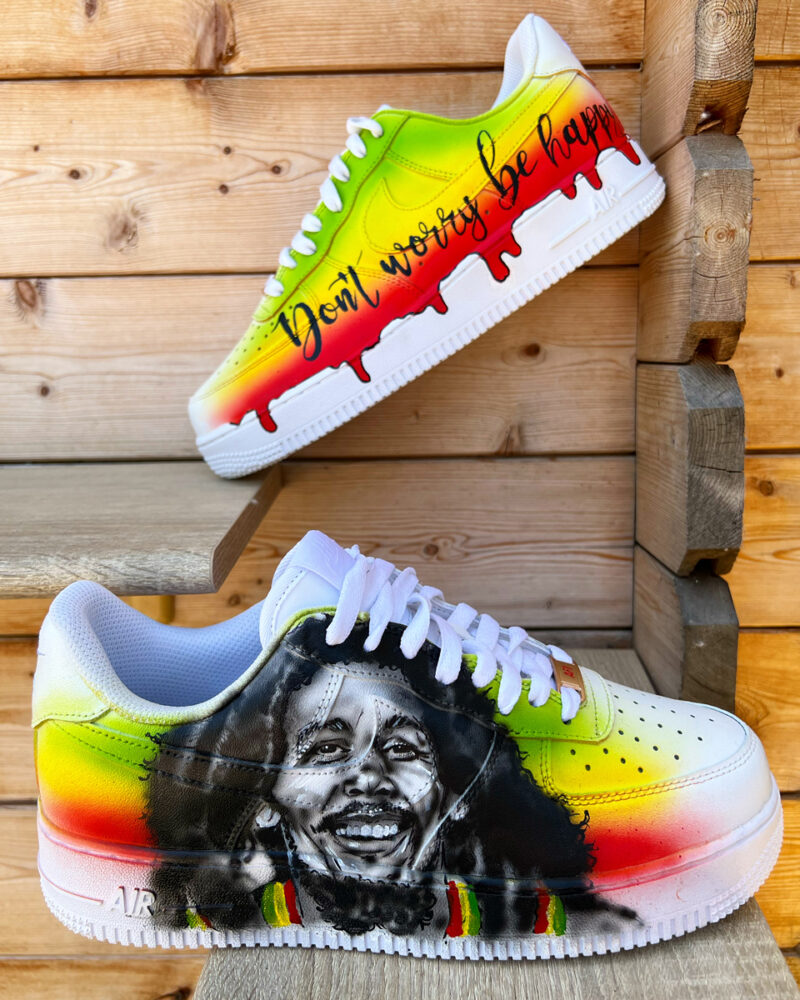 Bob Marley Air Force 1 Custom