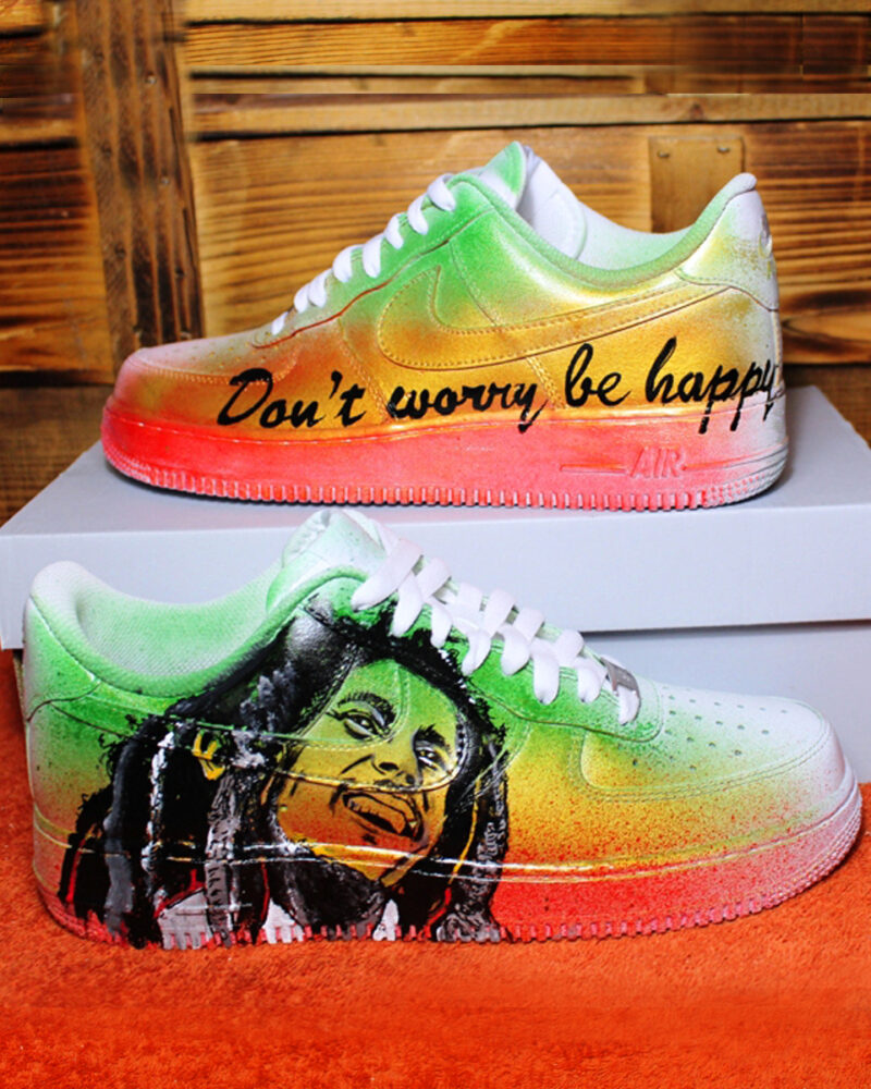 Bob Marley Air Force 1 Custom