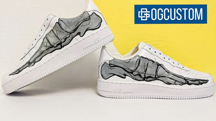 Bony Foot Air Force 1 Custom