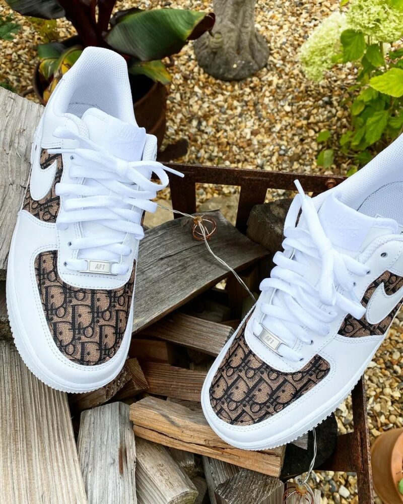 Brown Coffee Air Force 1 Custom