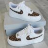 Brown Luxury Air Force 1 Custom