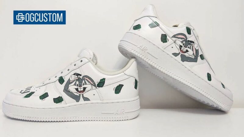 Bugs Bunny Money Air Force 1 Custom