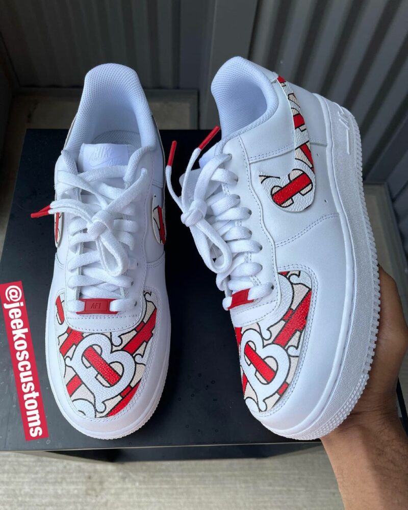 Burberry V2 Air Force 1 Custom