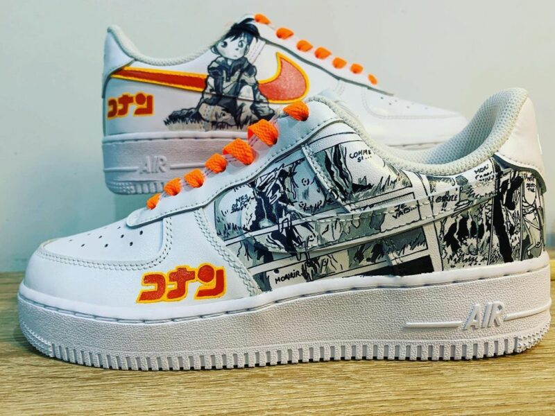 Case Closed Air Force 1 Custom