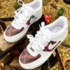 Cherry and Brown Air Force 1 Custom