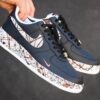 Copper Charcoal Splatter Air Force 1 Custom