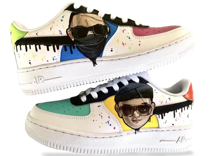 Daddy Yankee Air Force 1 Custom, Custom Sneakers