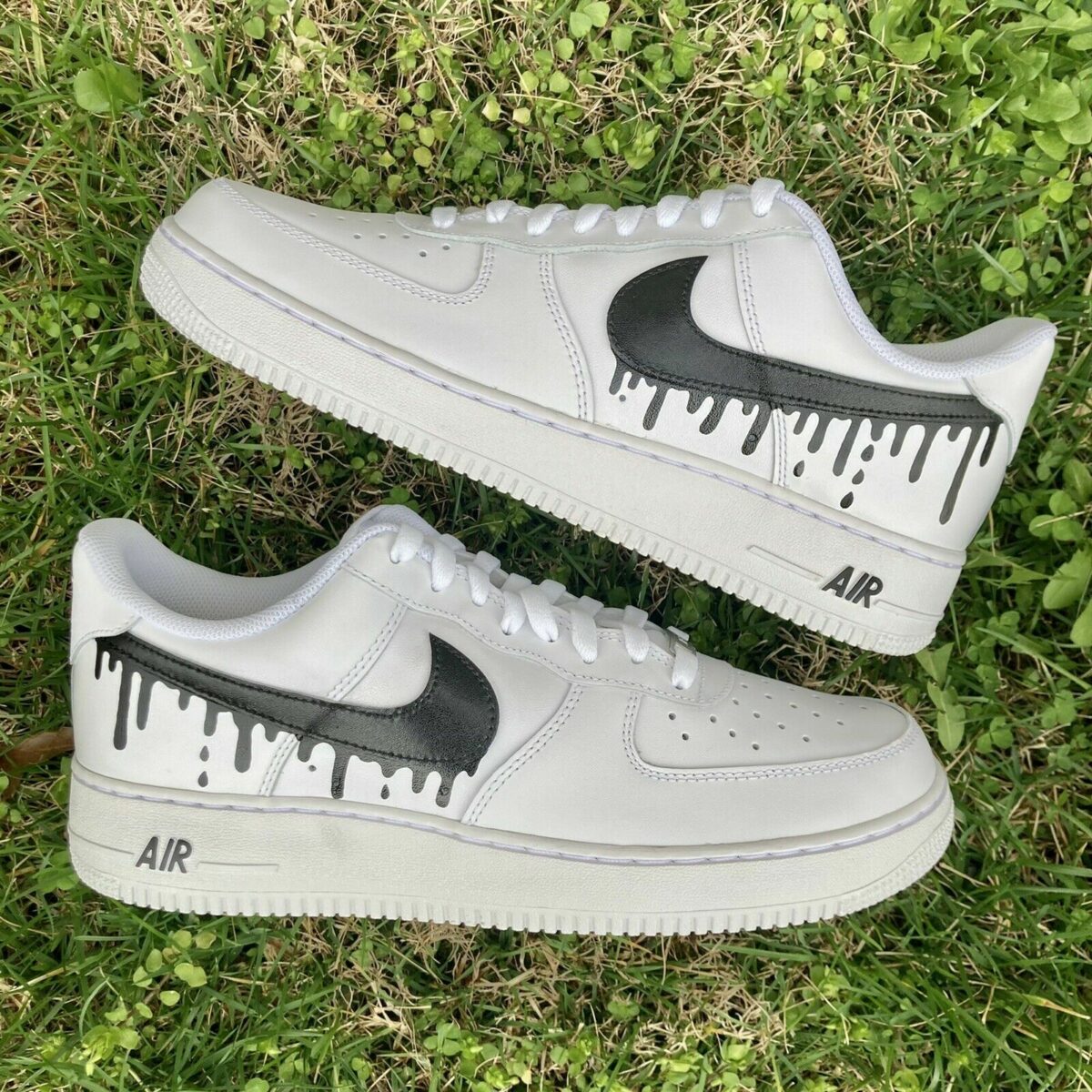 Drip Black Air Force 1 Custom