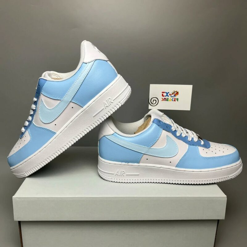 Baby Blue Air Force 1 Custom