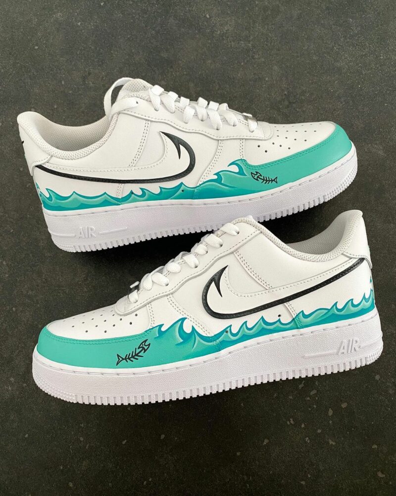 Fishing Air Force 1 Custom