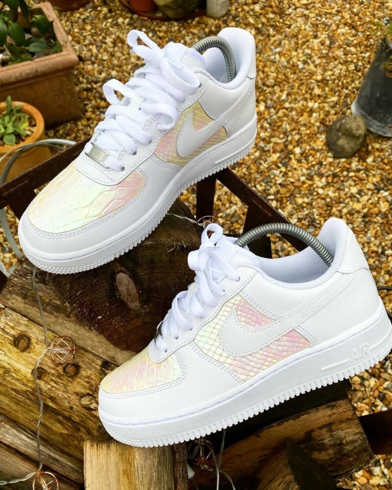 Fluorescent Air Force 1 Custom