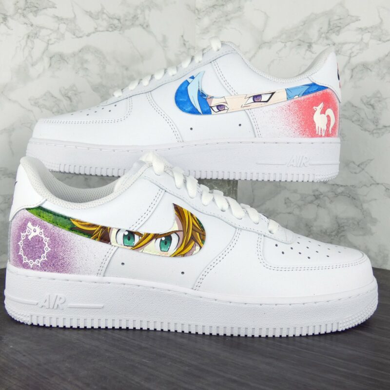 The Seven Deadly Sins Air Force 1 Custom