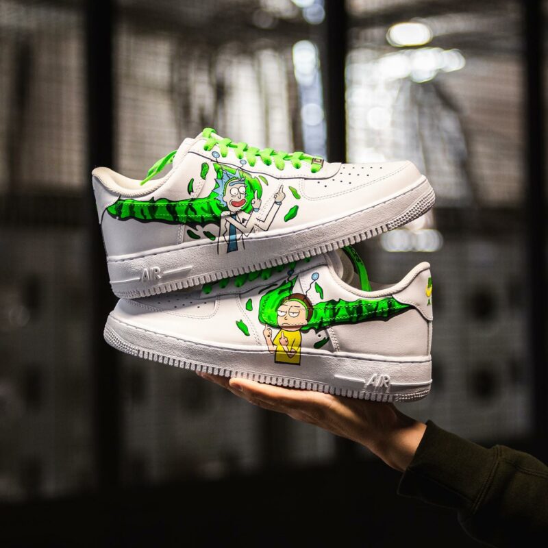 Rick and Morty Air Force 1 Custom