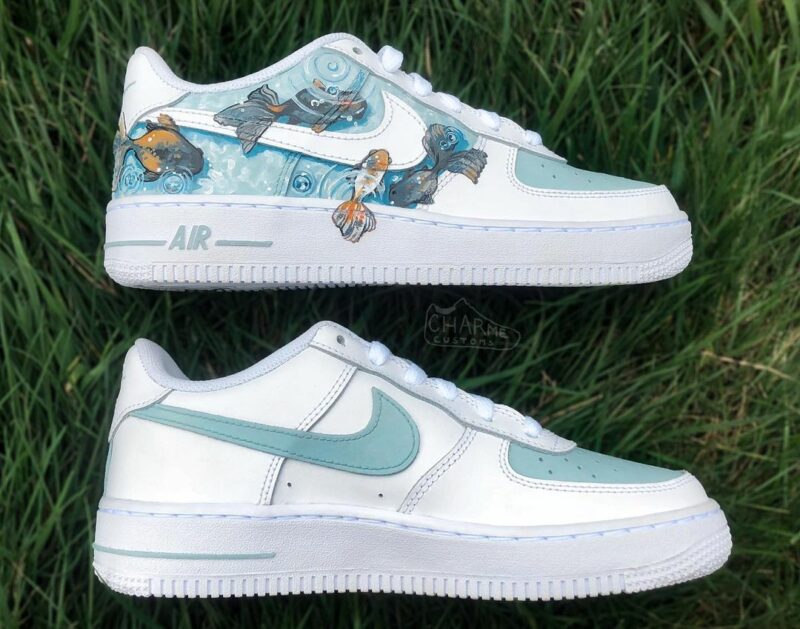 Goldfish Air Force 1 Custom