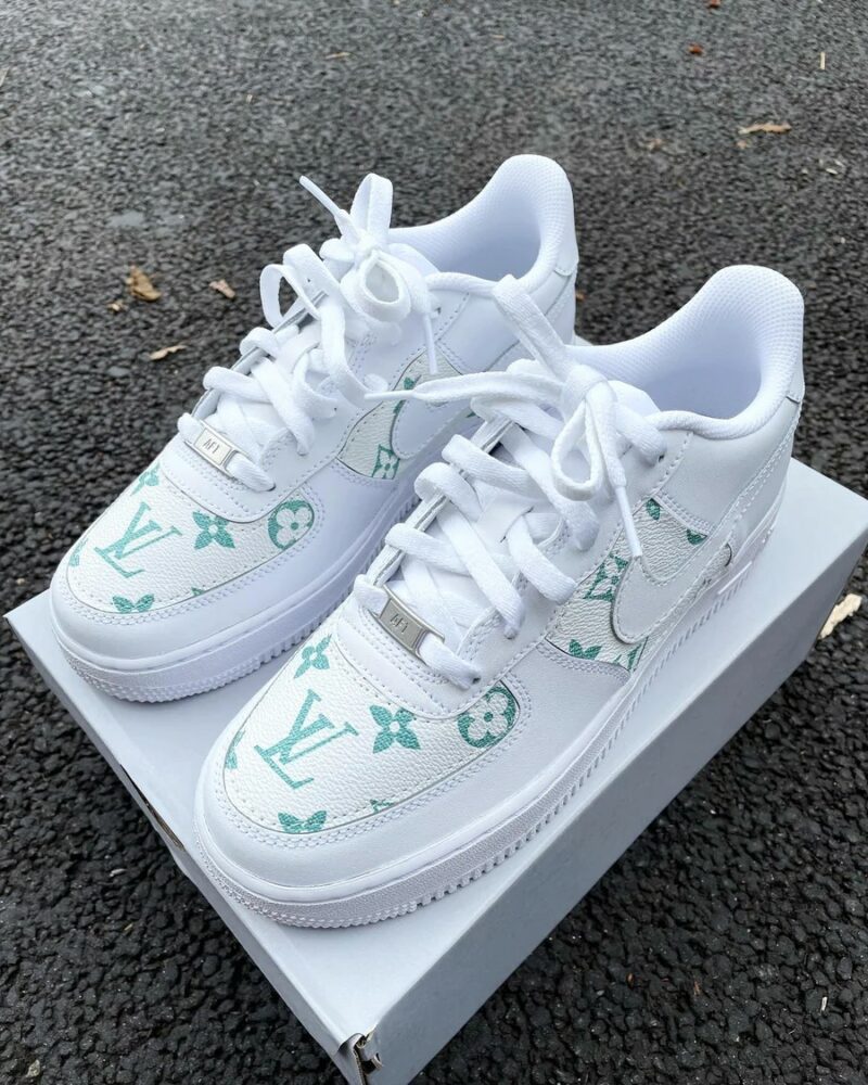 Green Air Force 1 Custom