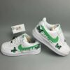 Green Drip Butterflies Air Force 1 Custom