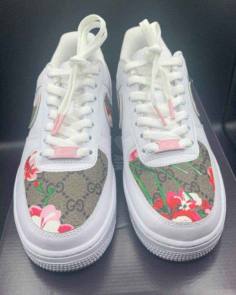 Gucci Floral Air Force 1 Custom