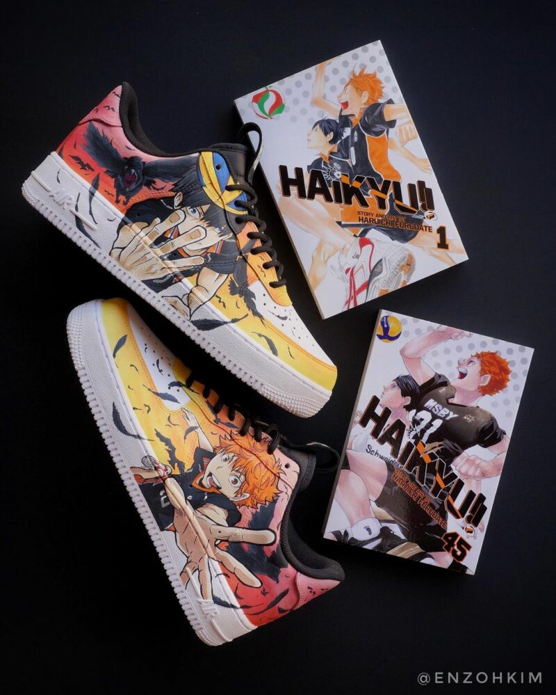 Haikyuu Air Force 1 Custom