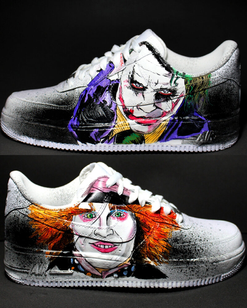 Hatter x Joker Air Force 1 Custom