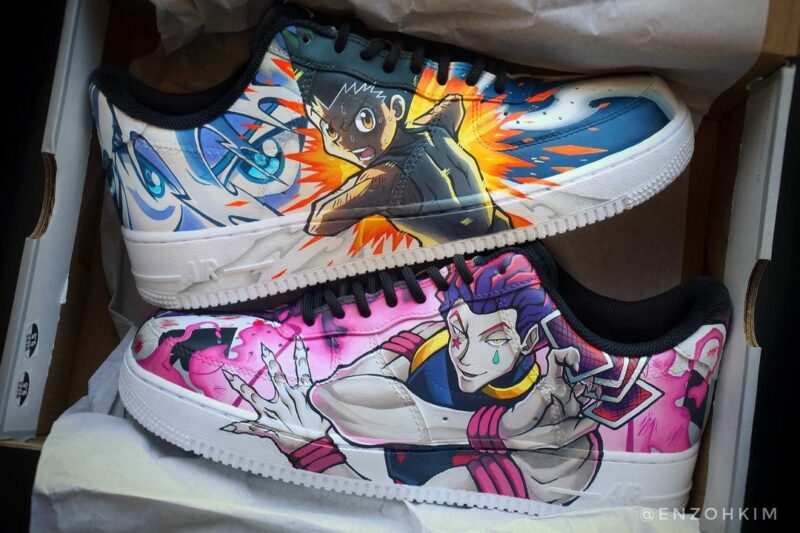 Hunter x Hunter Gon x Killua x Hisoka Air Force 1 Custom