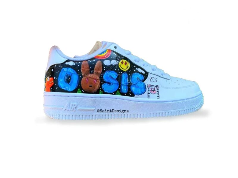 J-Balvin and Bad Bunny Air Force 1 Custom