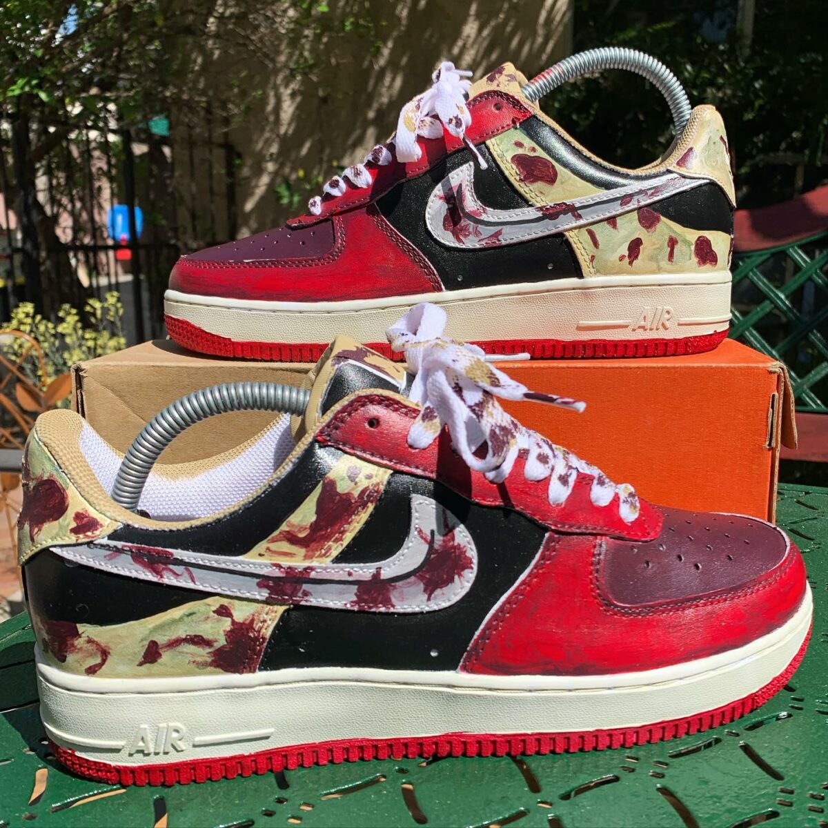 Jason Voorhees Air Force 1 Custom