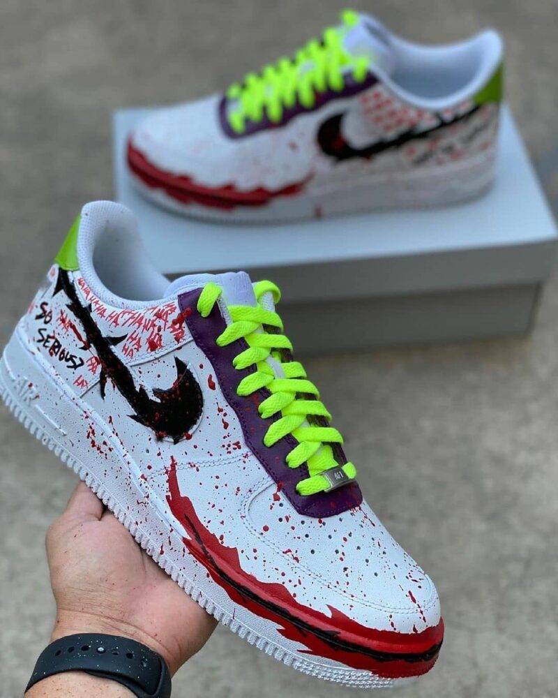 Joker Air Force 1 Custom