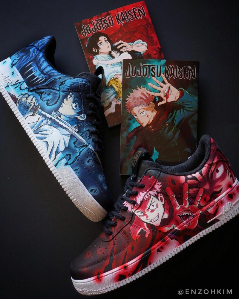 Jujutsu Kaisen Air Force 1 Custom