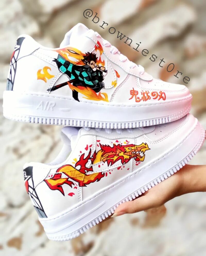 Kimetsu no Yaiba Air Force 1 Custom